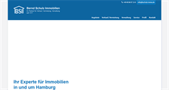 Desktop Screenshot of bschulz-immo.de